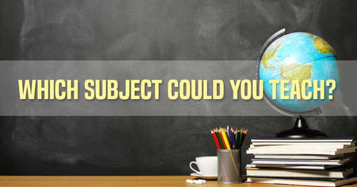 which-subject-could-you-teach-quiz